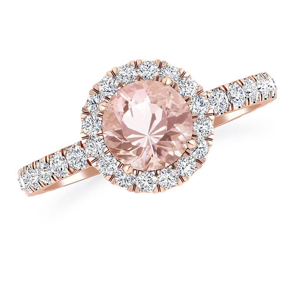 Rose Gold - Morganite