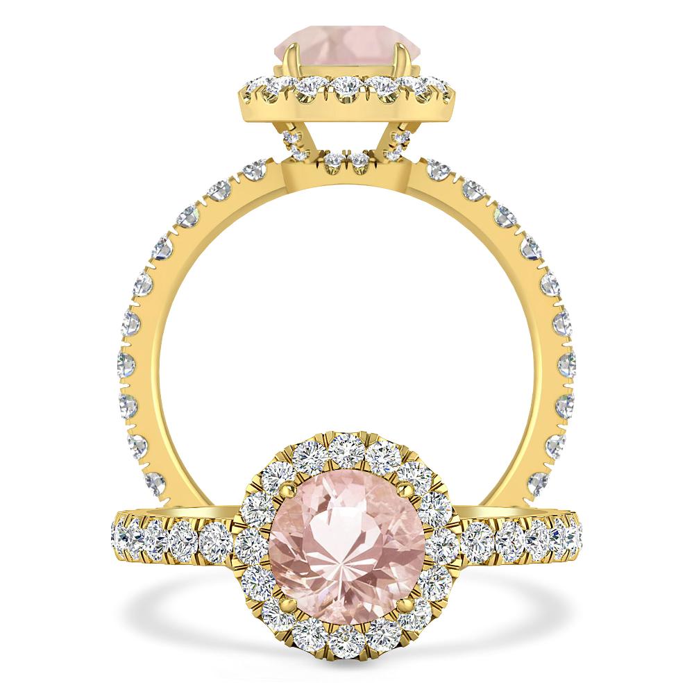 Yellow Gold - Morganite