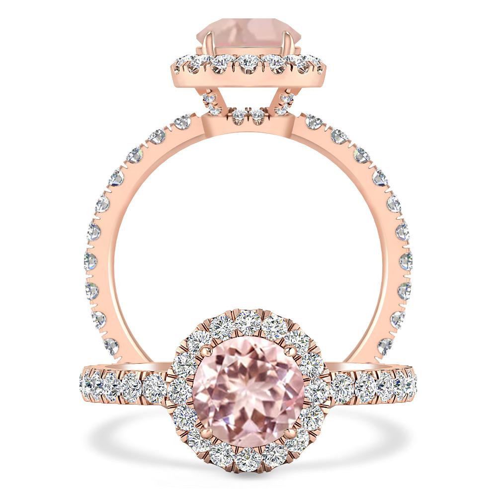 Rose Gold - Morganite