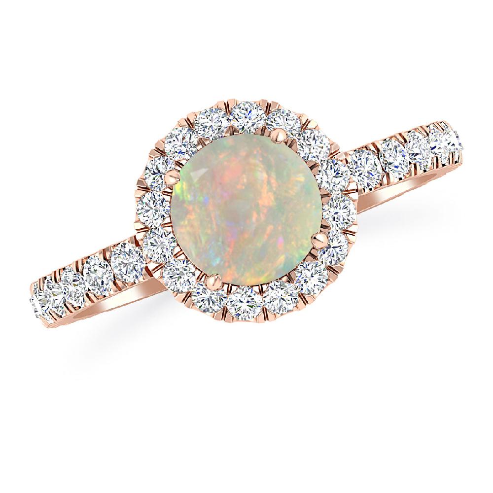 Rose Gold - Opal