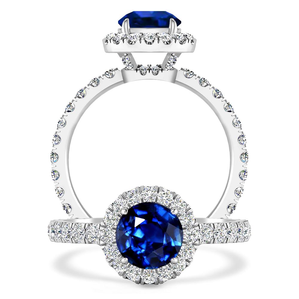 White Gold - Sapphire