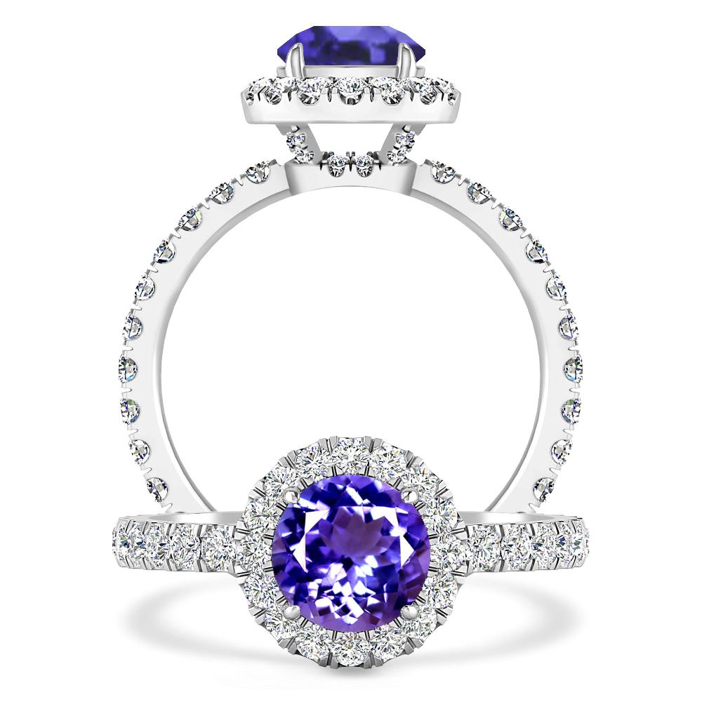 White Gold - Tanzanite
