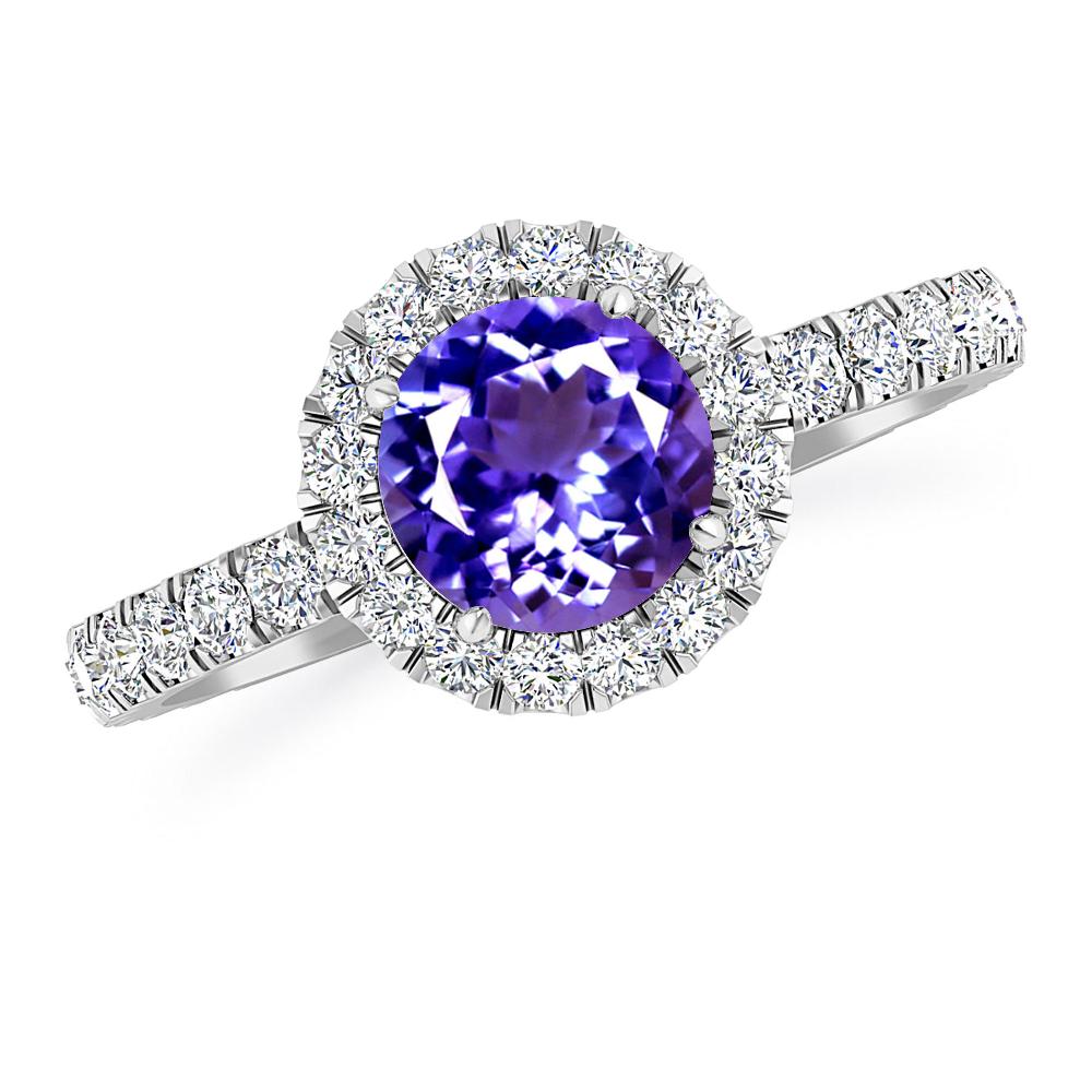 White Gold - Tanzanite
