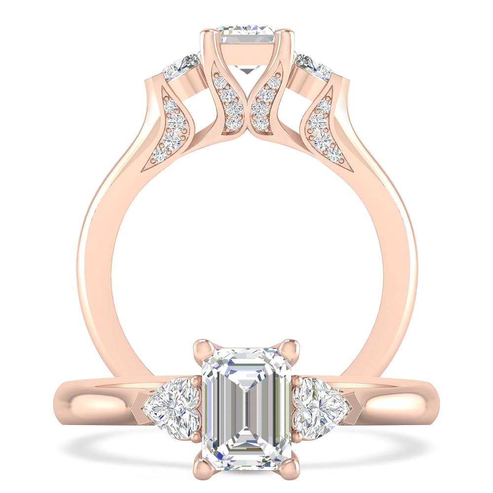 Rose Gold - Diamond