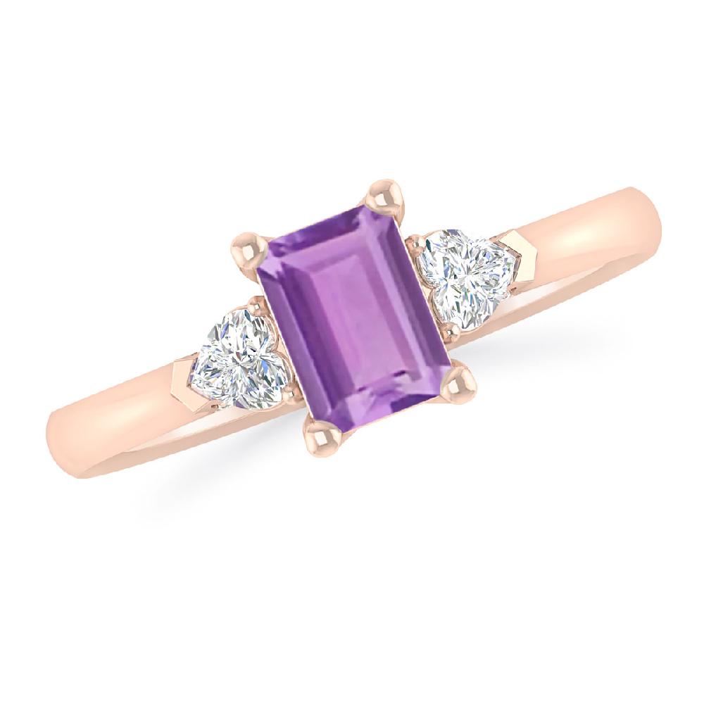 Rose Gold - Amethyst