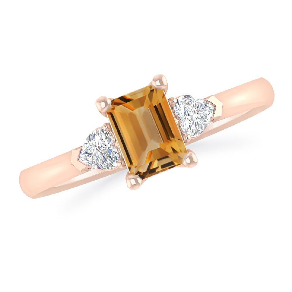 Rose Gold - Citrine