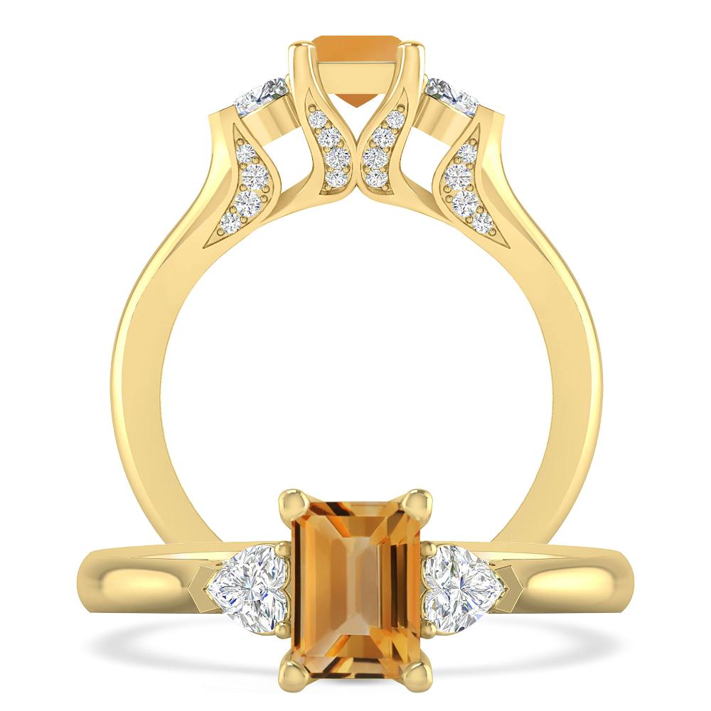 Yellow Gold - Citrine