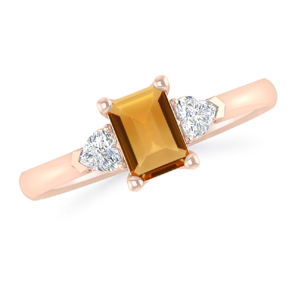 Rose Gold - Citrine