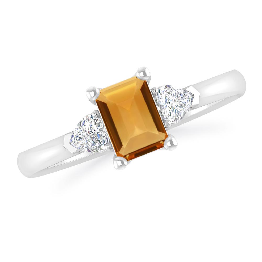 White Gold - Citrine