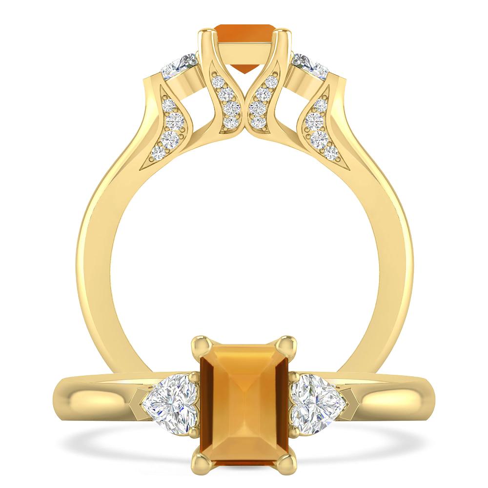 Yellow Gold - Citrine