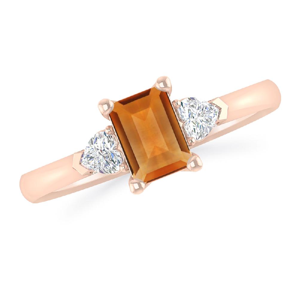 Rose Gold - Citrine