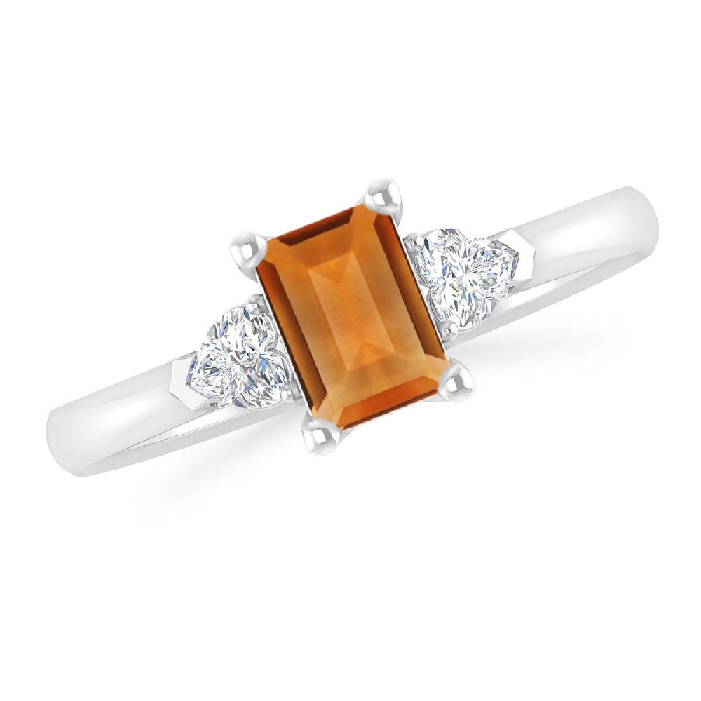 White Gold - Citrine