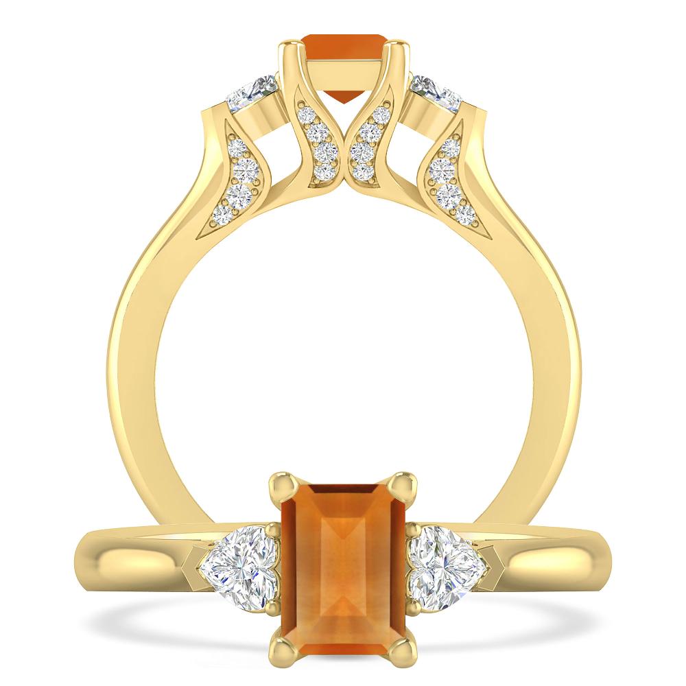 Yellow Gold - Citrine