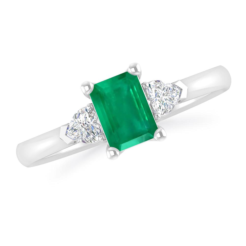 White Gold - Emerald