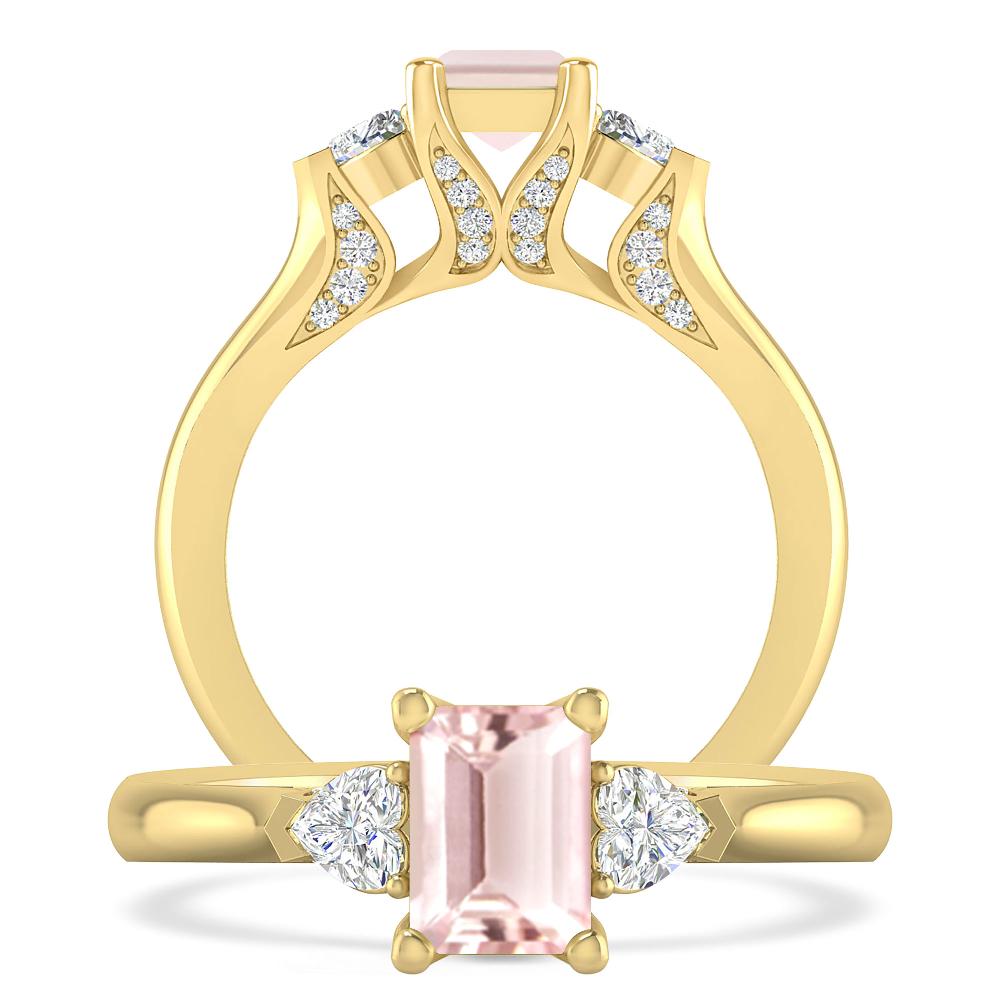 Yellow Gold - Morganite