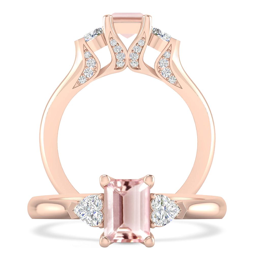 Rose Gold - Morganite