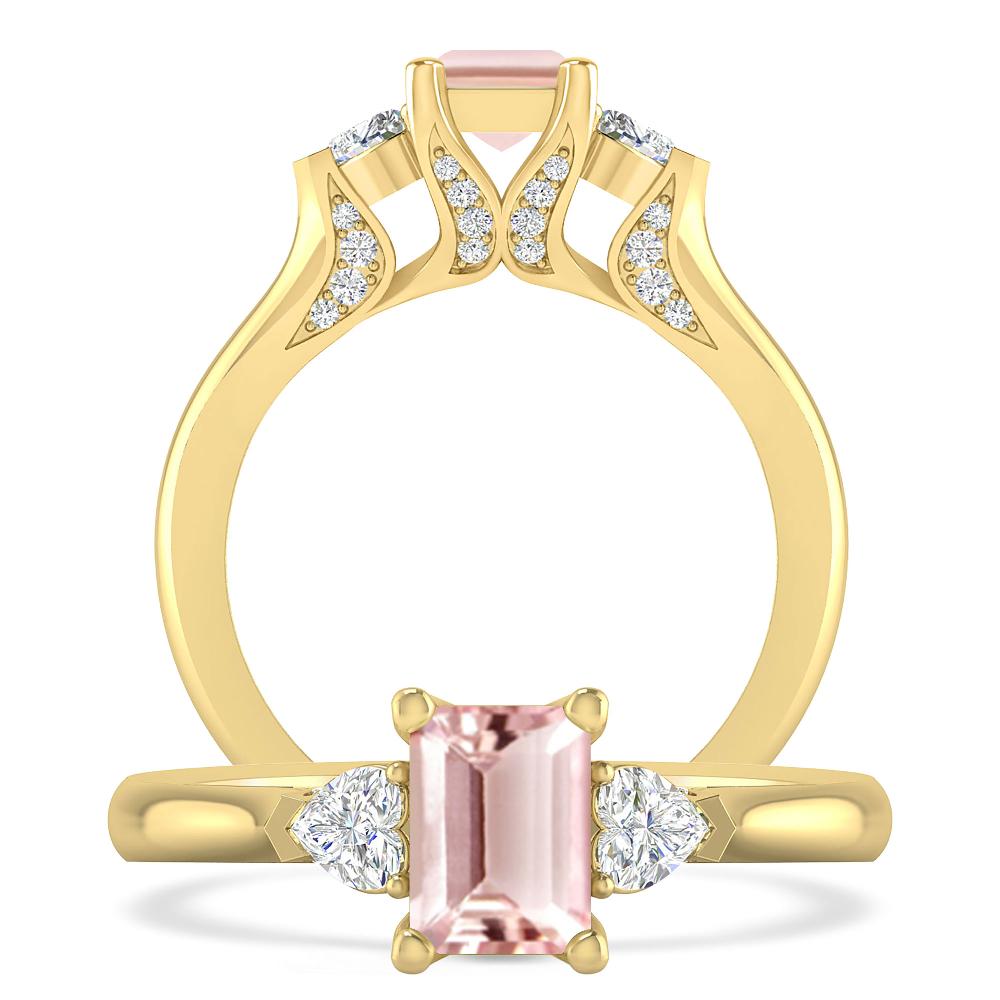 Yellow Gold - Morganite