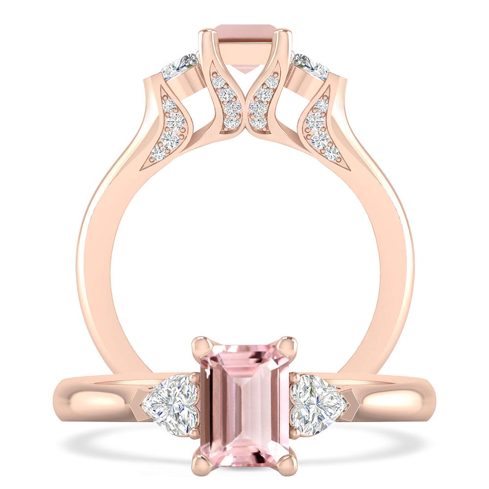 Rose Gold - Morganite