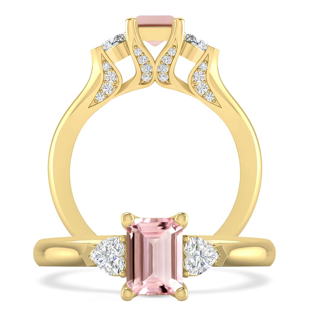 Yellow Gold - Morganite