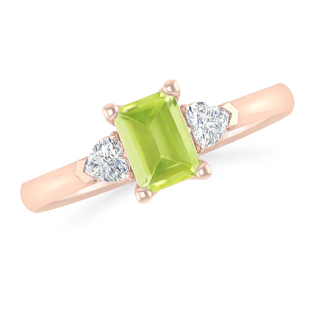 Rose Gold - Peridot