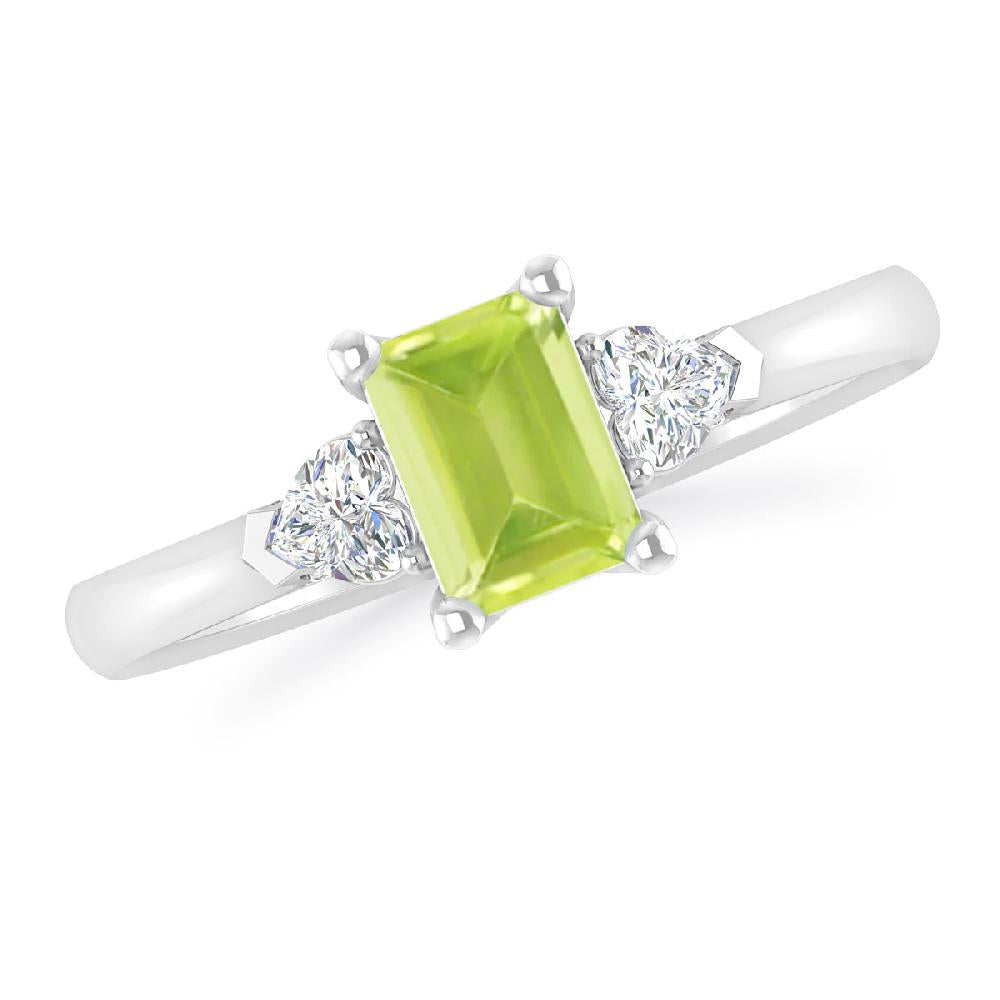 White Gold - Peridot