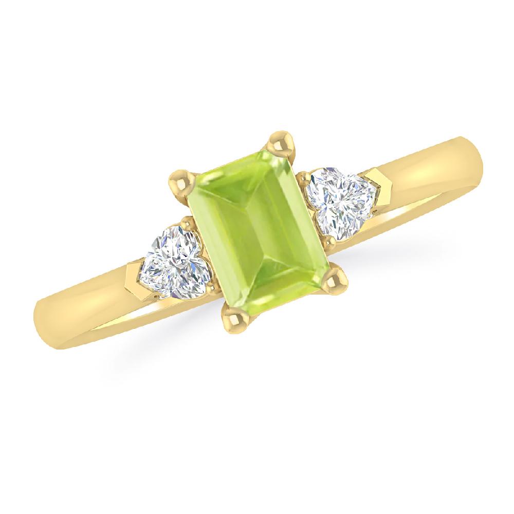 Yellow Gold - Peridot