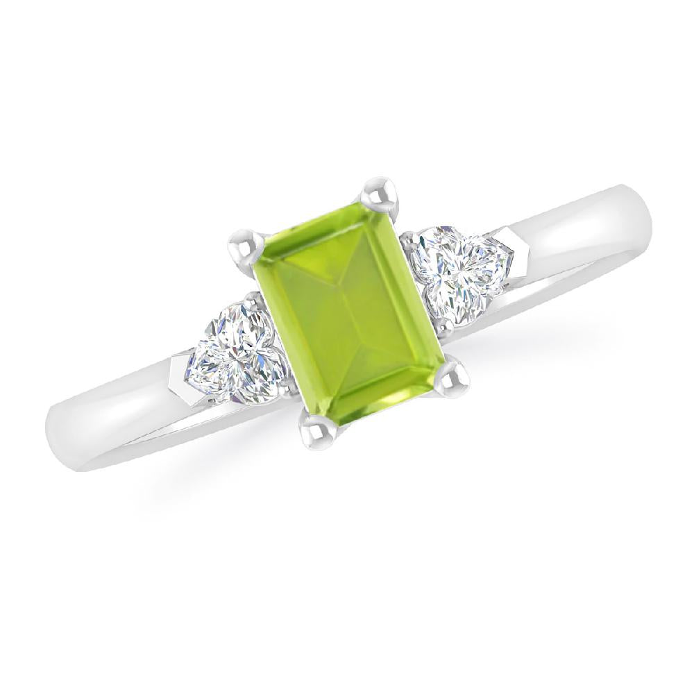 White Gold - Peridot