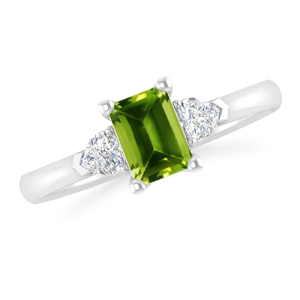 White Gold - Peridot