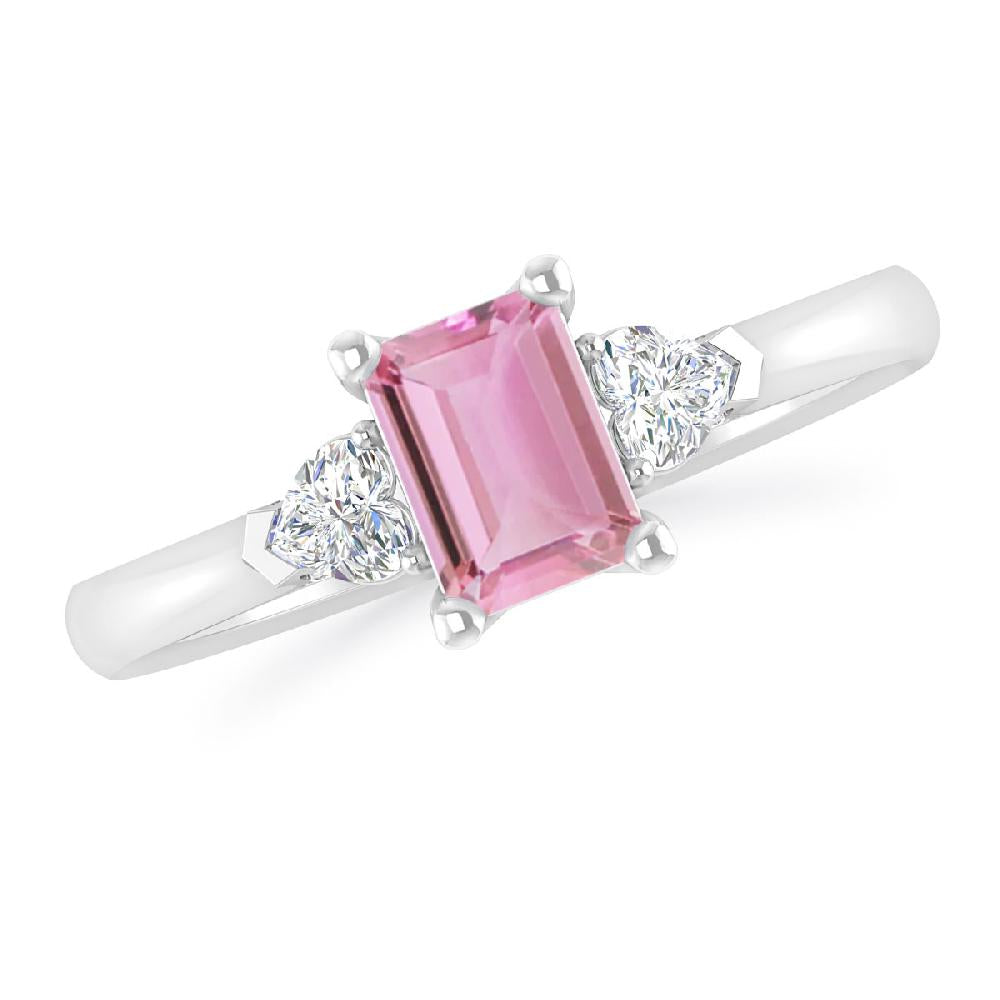 White Gold - Pink Tourmaline