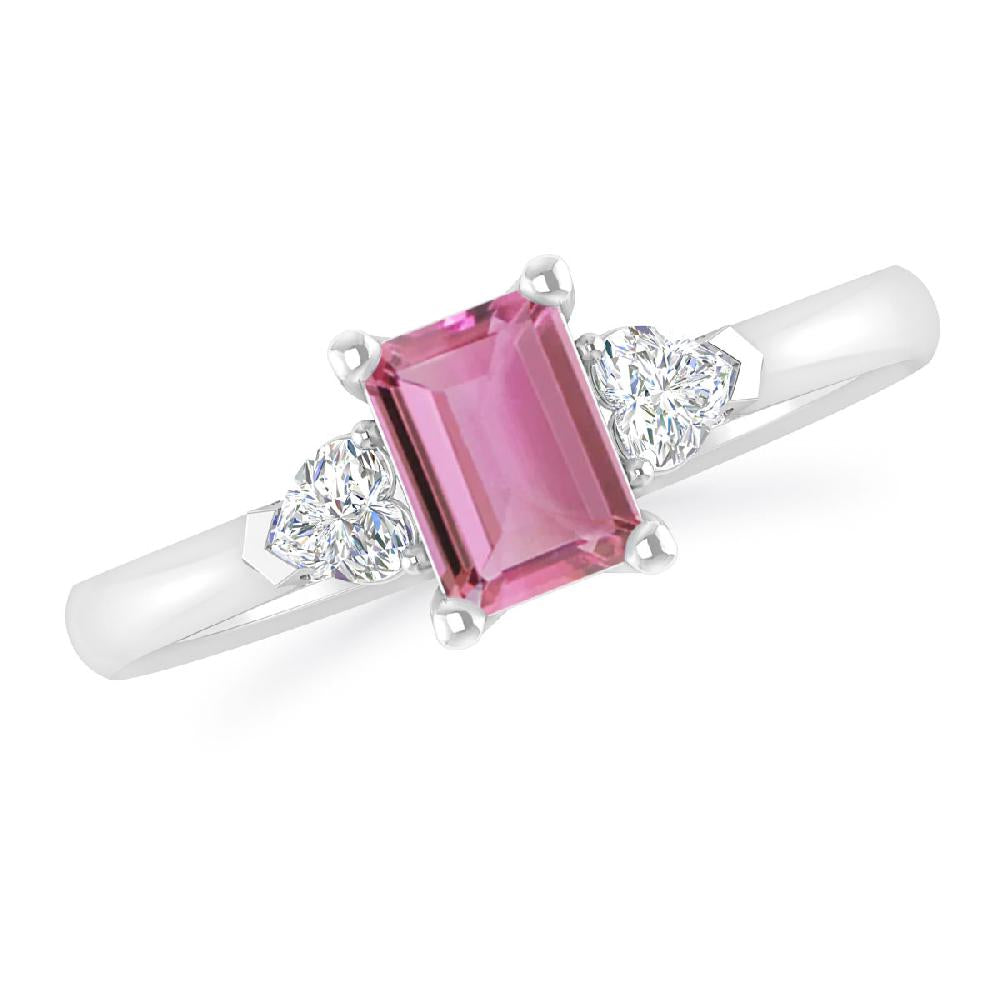 White Gold - Pink Tourmaline