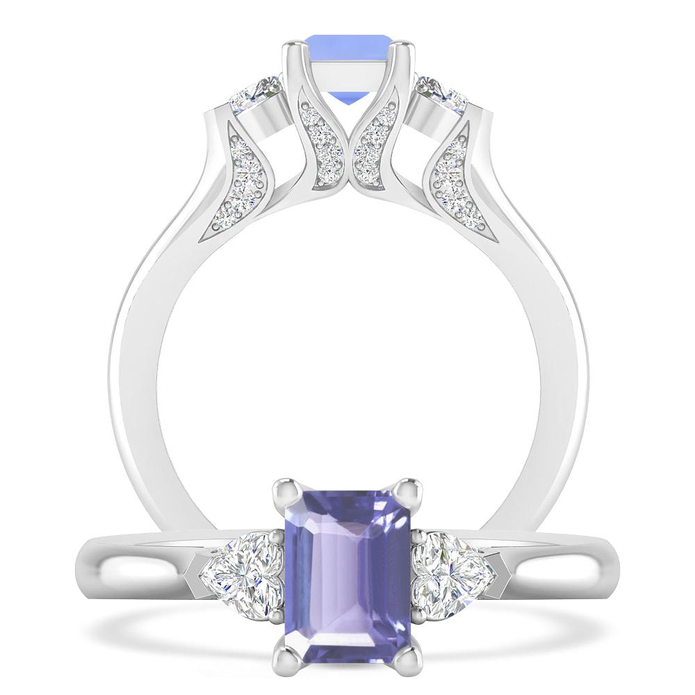 White Gold - Tanzanite