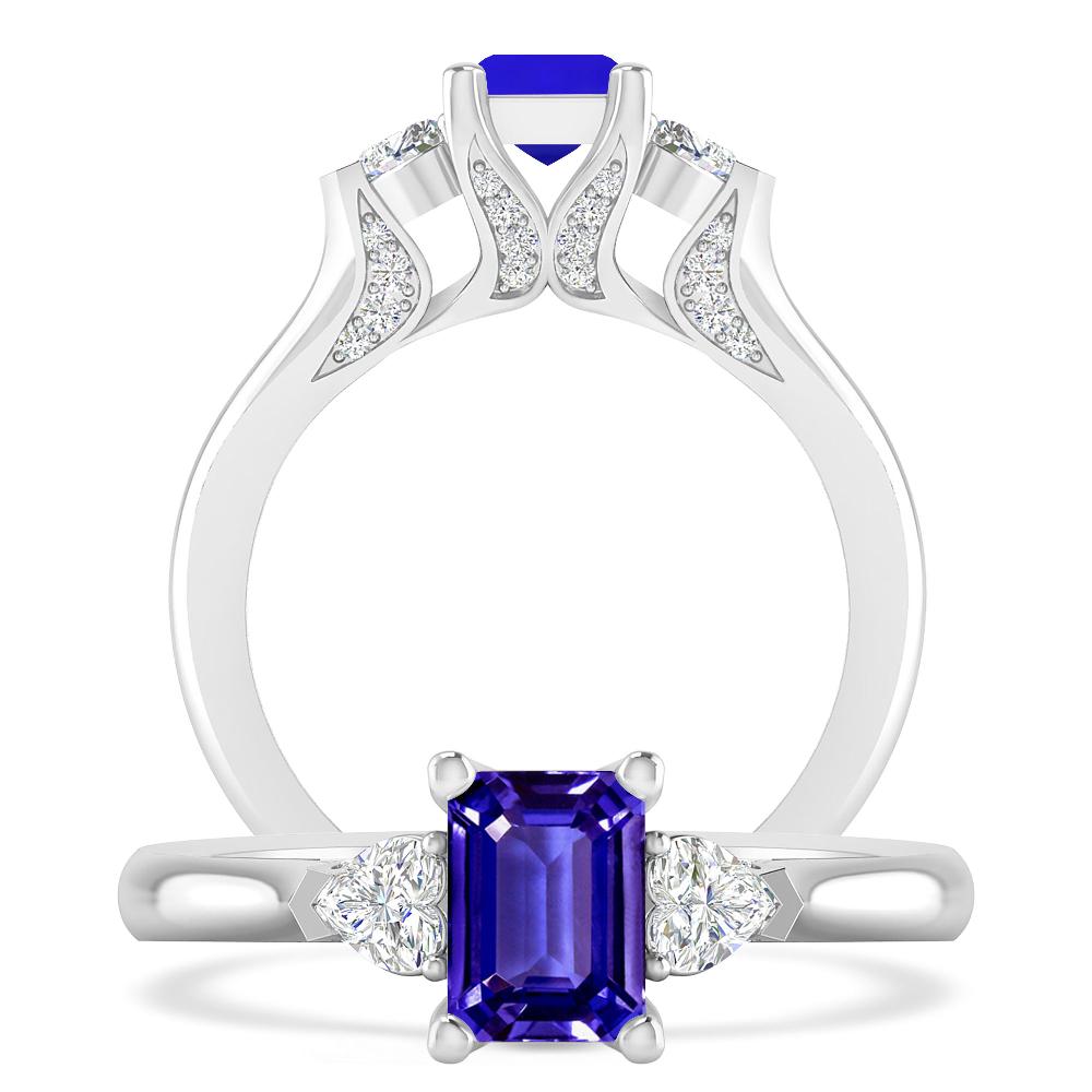 White Gold - Tanzanite