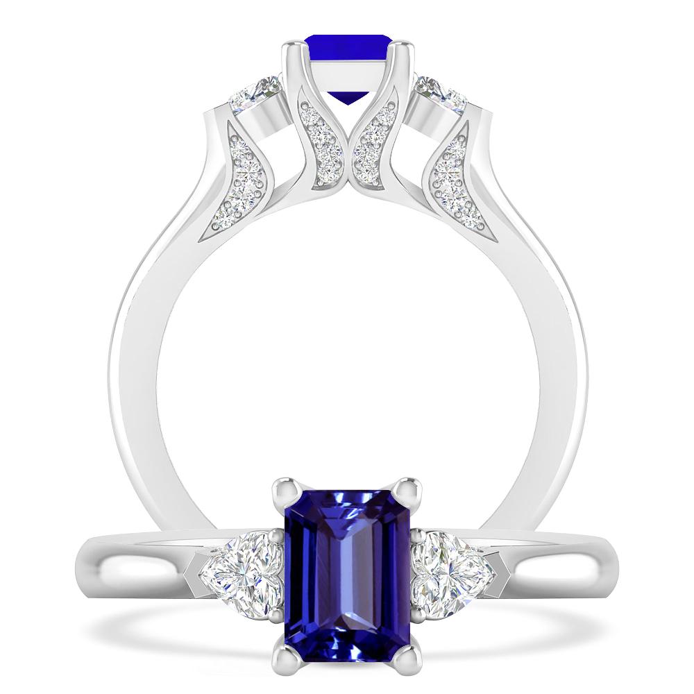 White Gold - Tanzanite