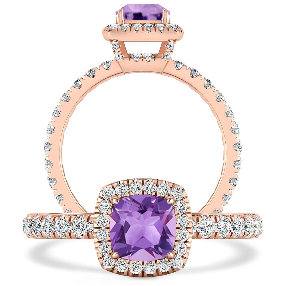 Rose Gold - Amethyst