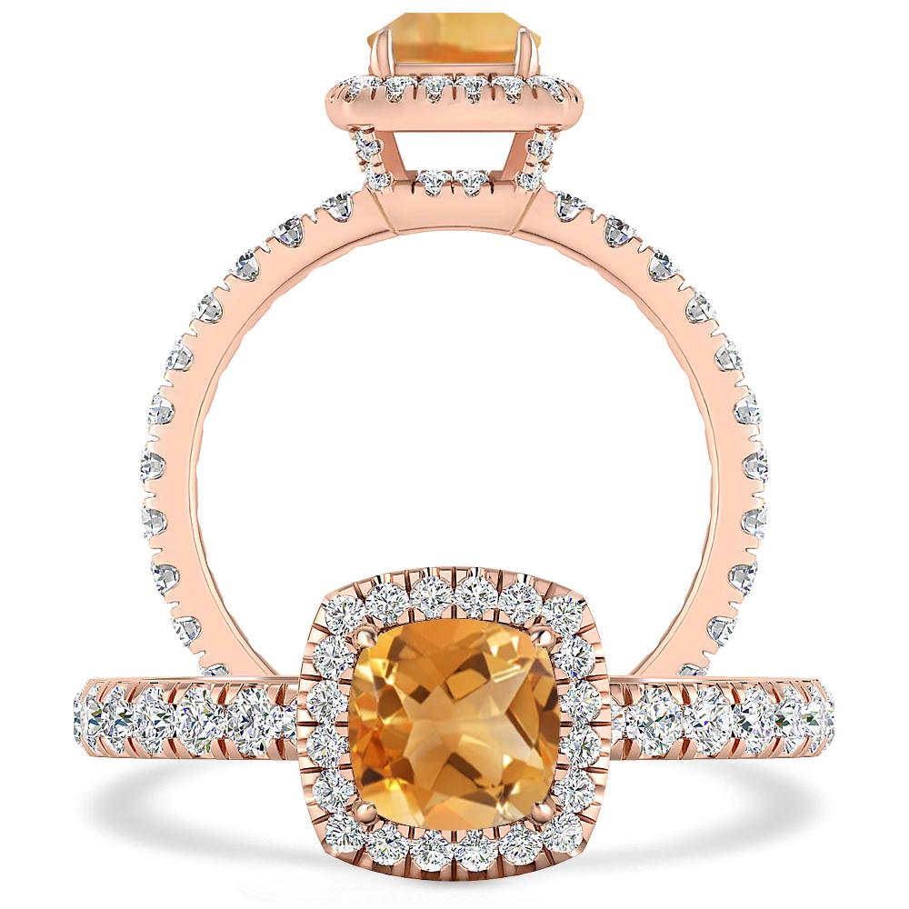 Rose Gold - Citrine