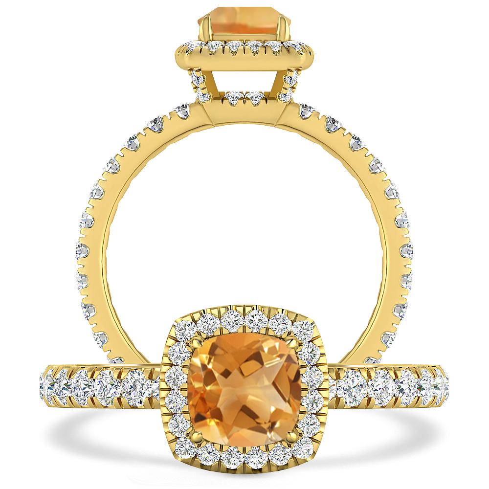 Yellow Gold - Citrine