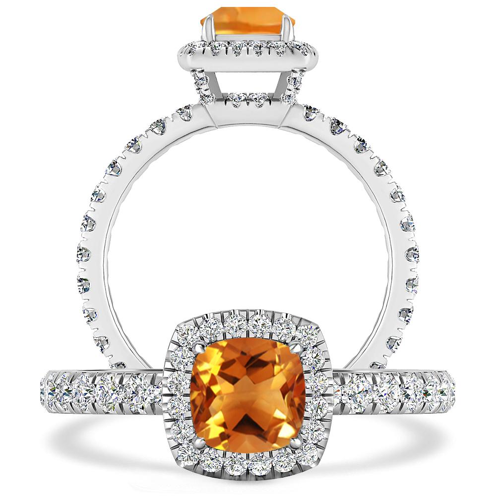 White Gold - Citrine