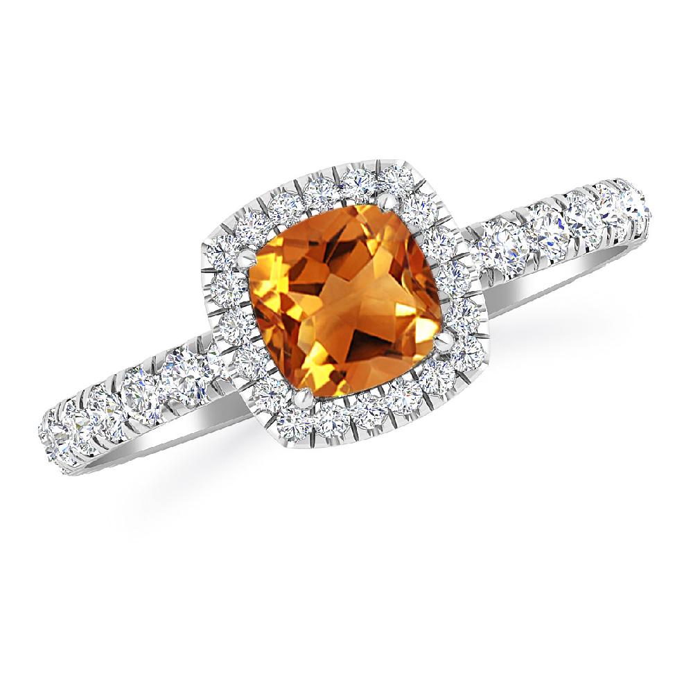 White Gold - Citrine