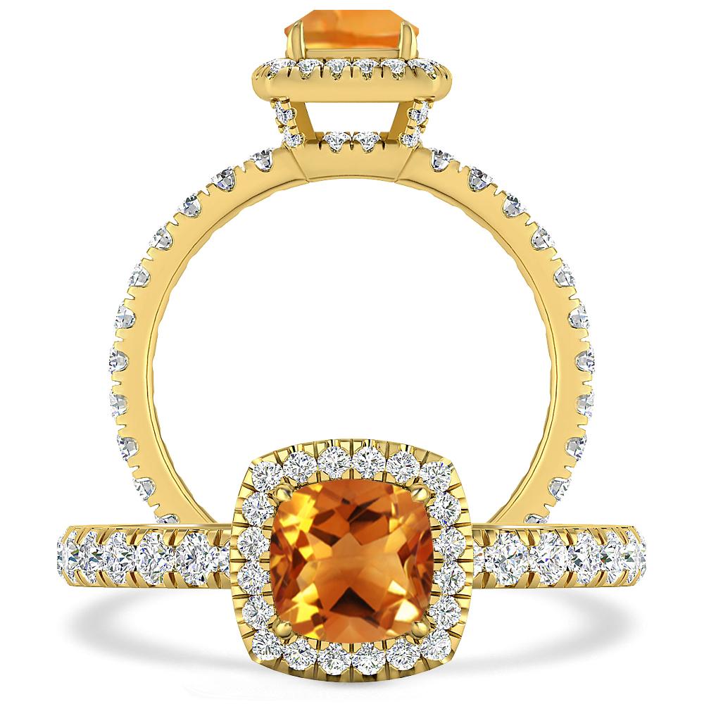 Yellow Gold - Citrine