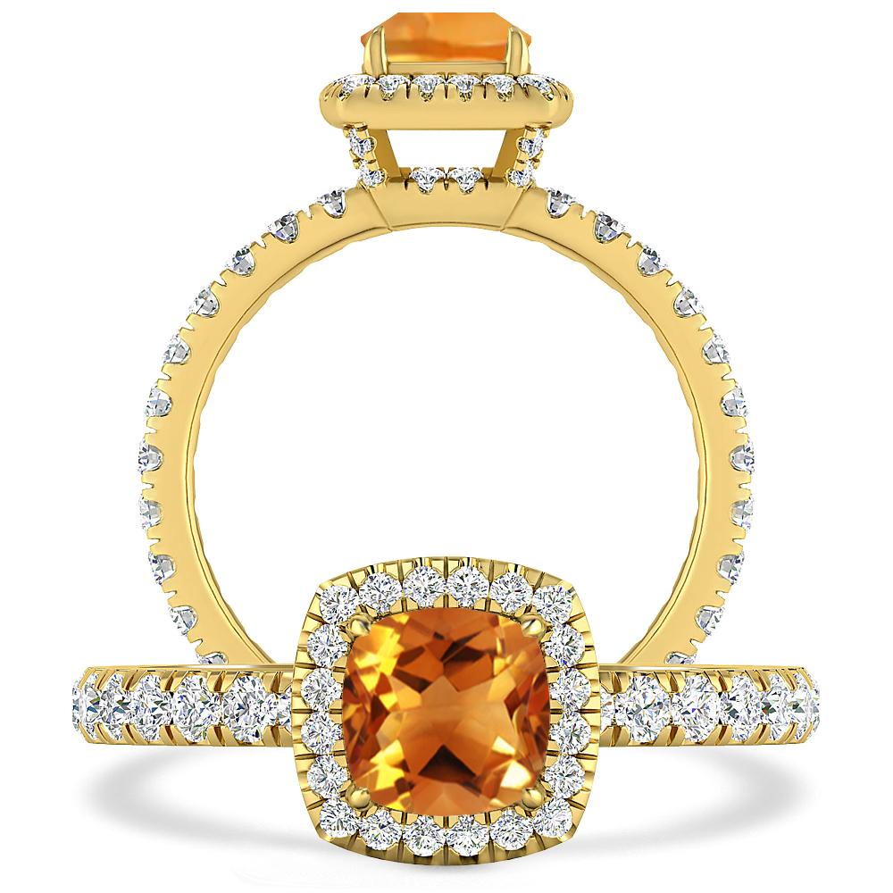 Yellow Gold - Citrine