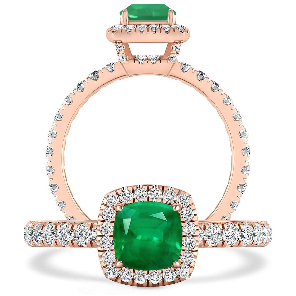 Rose Gold - Emerald