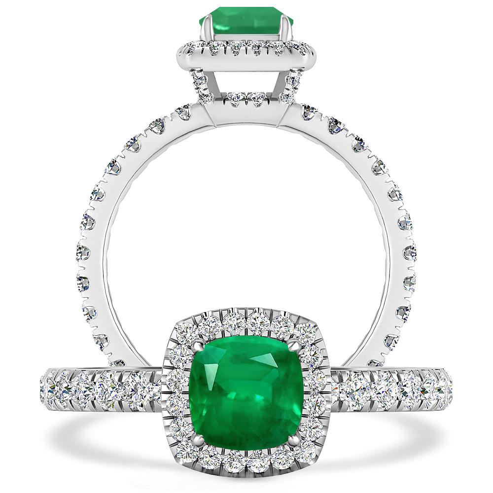 White Gold - Emerald