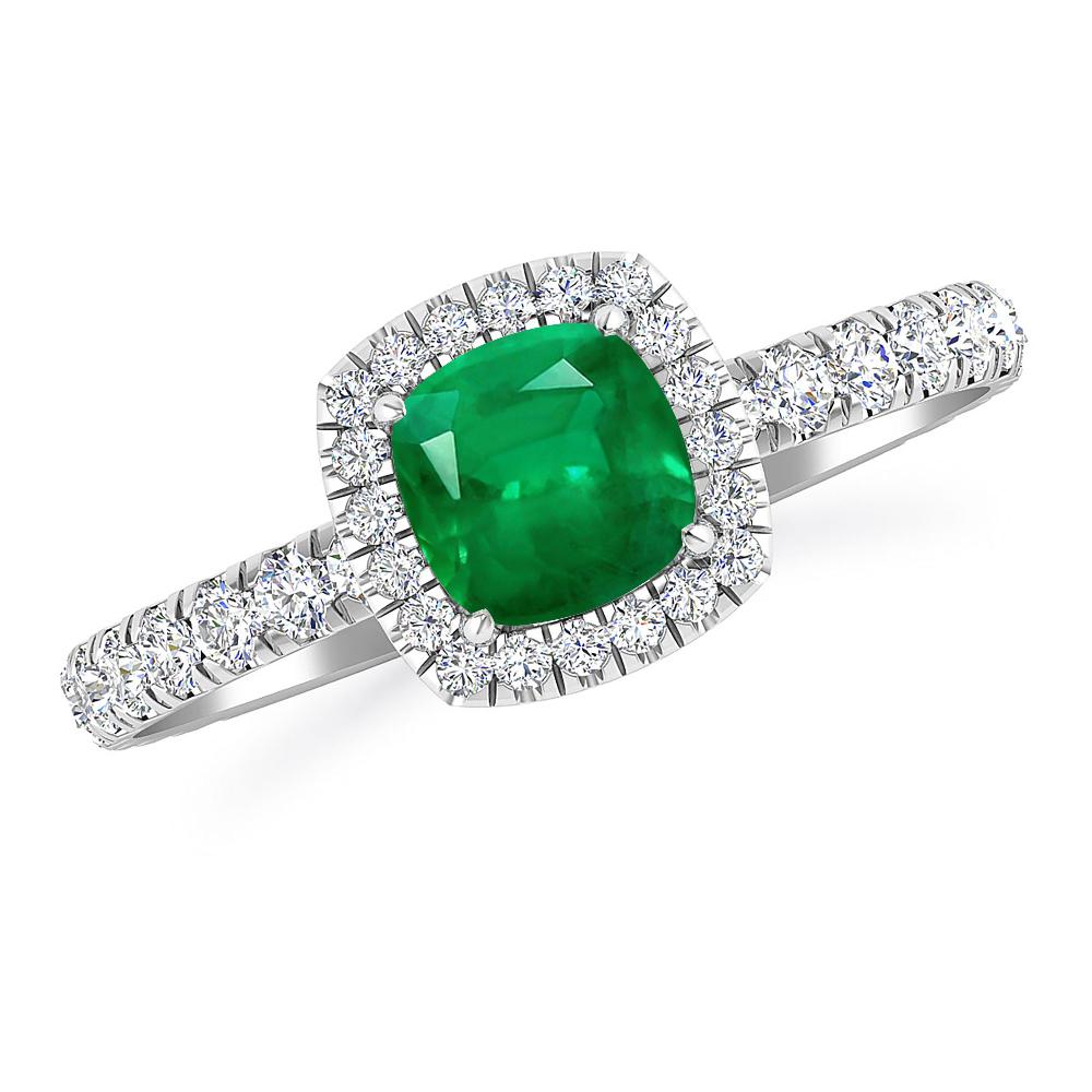 White Gold - Emerald