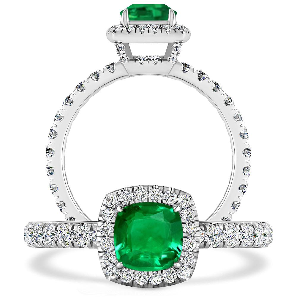 White Gold - Emerald