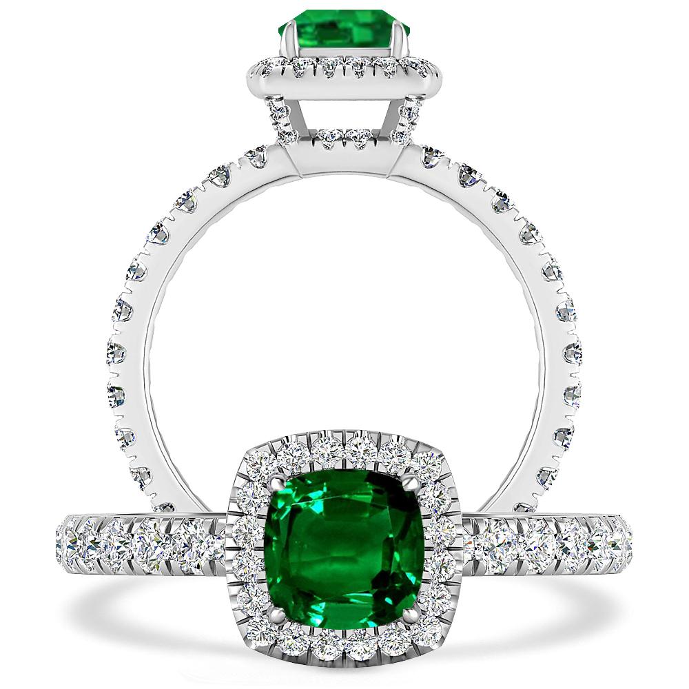 White Gold - Emerald