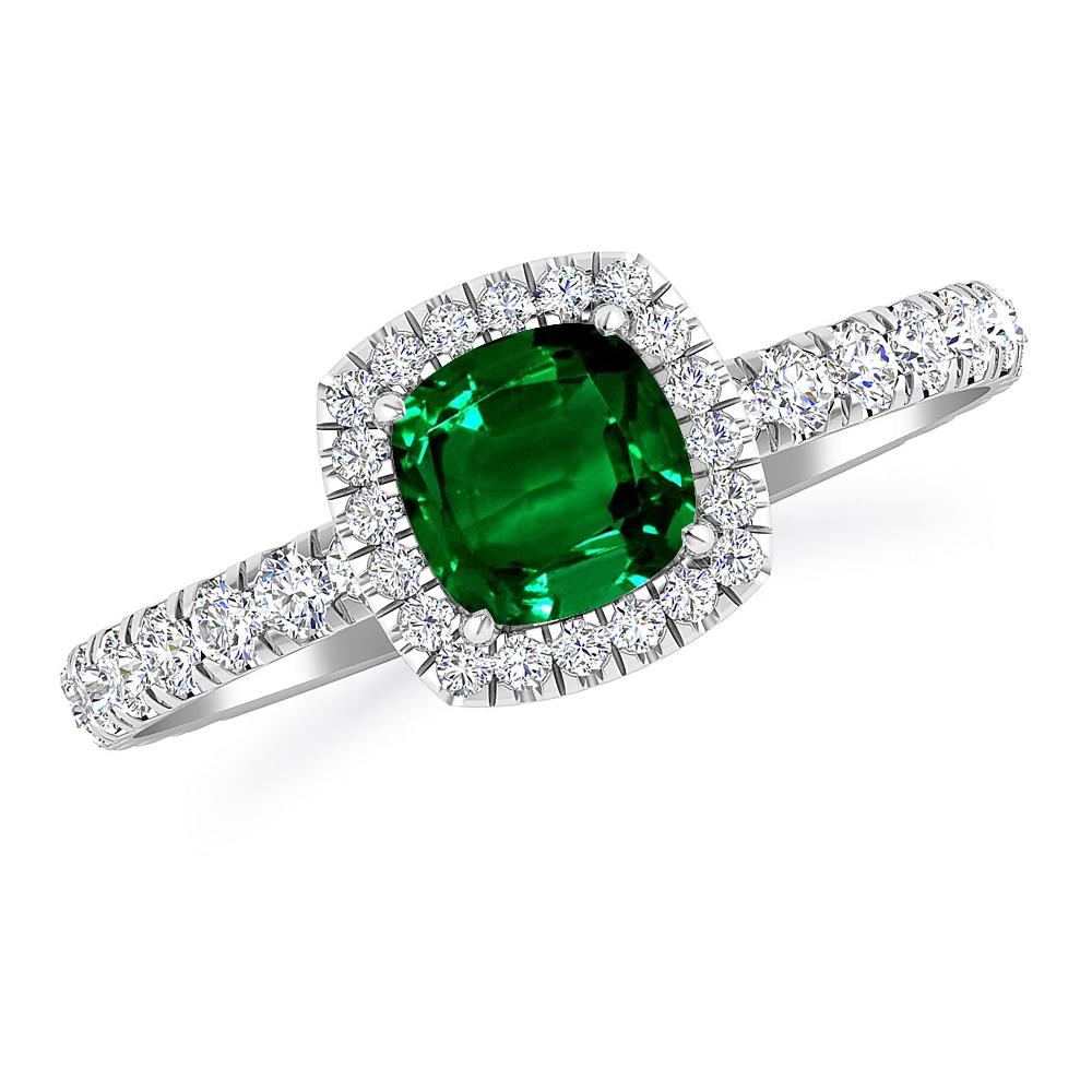 White Gold - Emerald