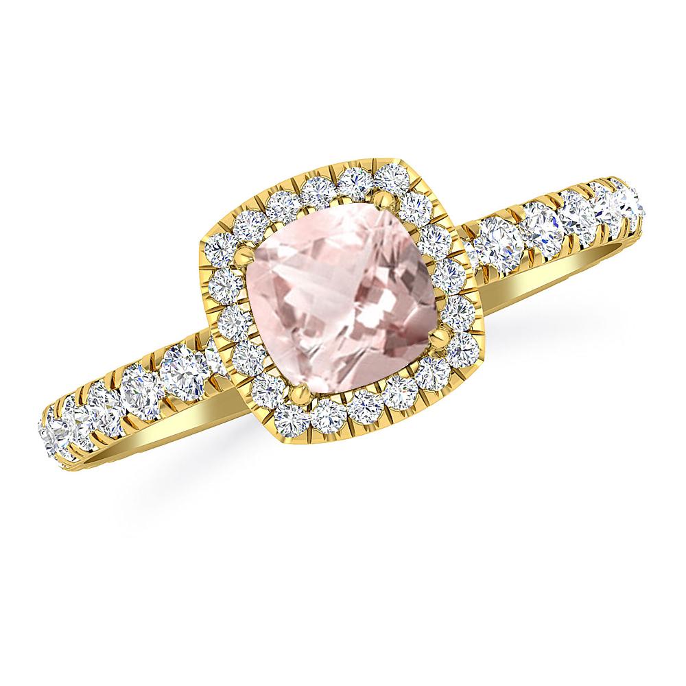 Yellow Gold - Morganite