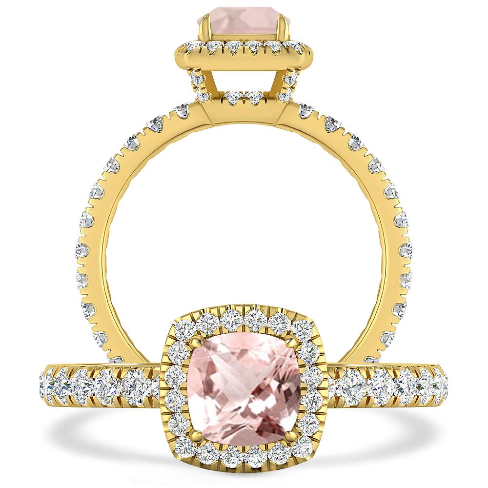 Yellow Gold - Morganite