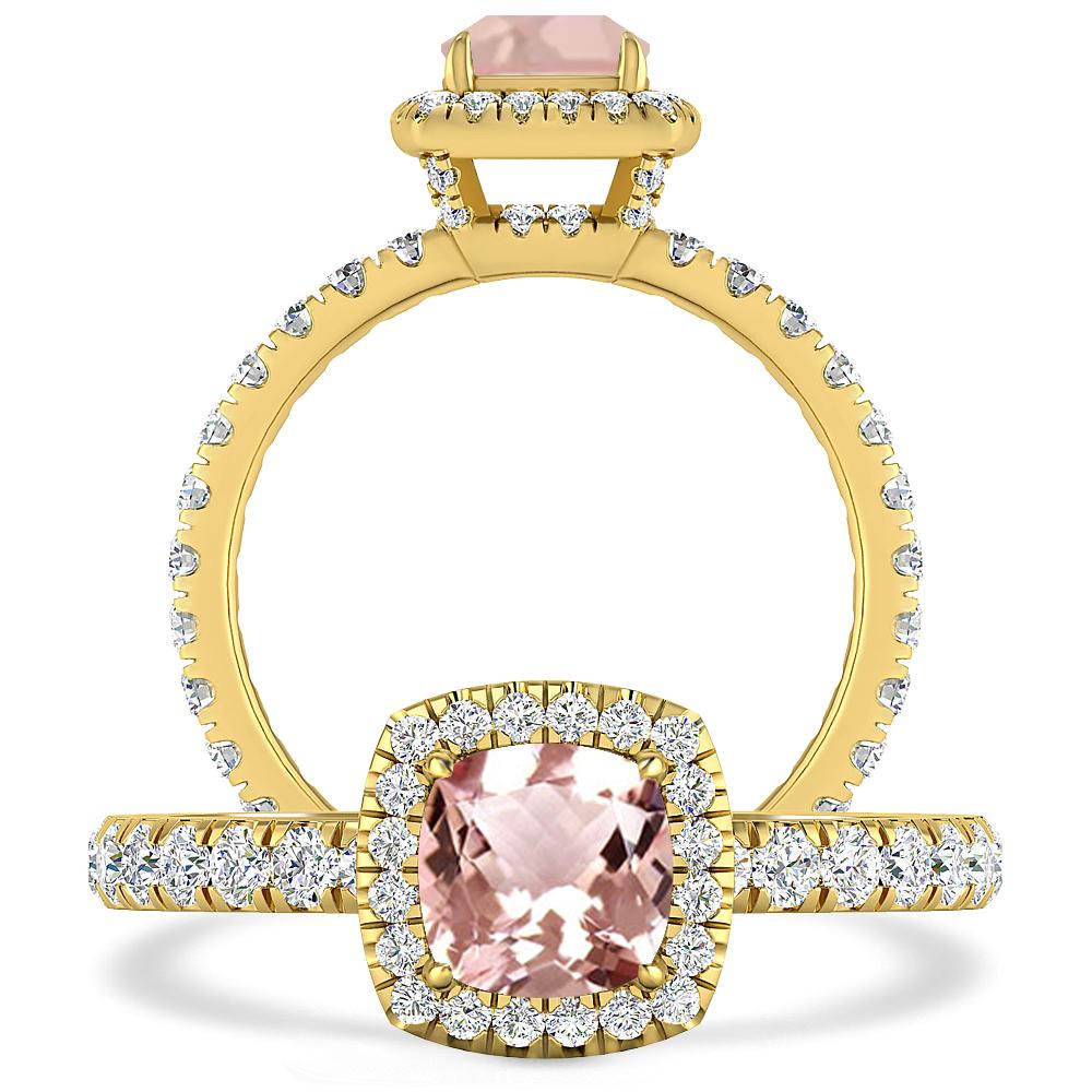 Yellow Gold - Morganite