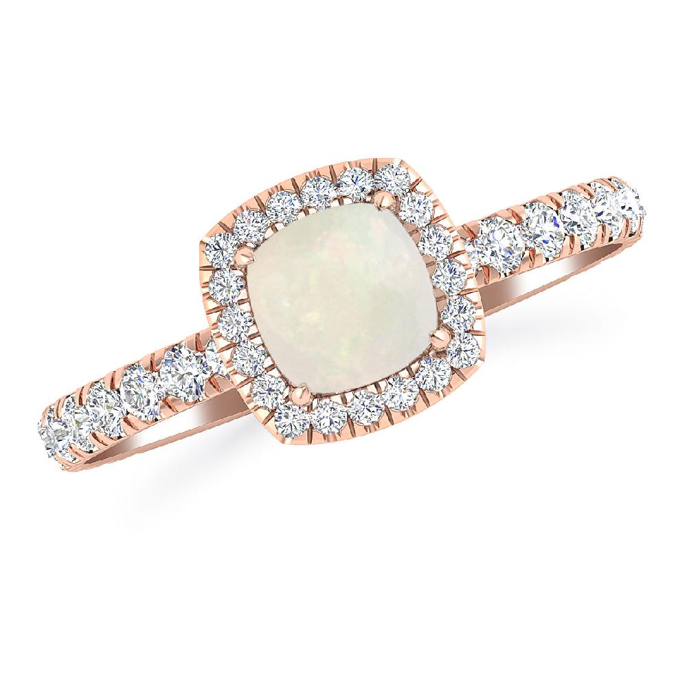 Rose Gold - Opal